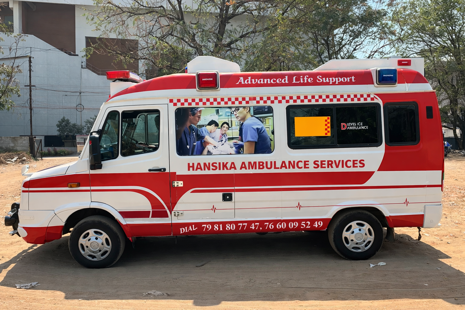 Road Ambulance Service Hyderabad